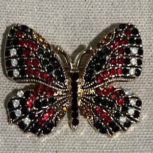 Sparkling Butterfly Brooch🦋